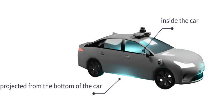 Autonomous vehicle lighting system concept