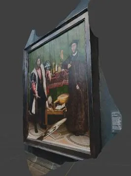 3D scan result exported from Polycam