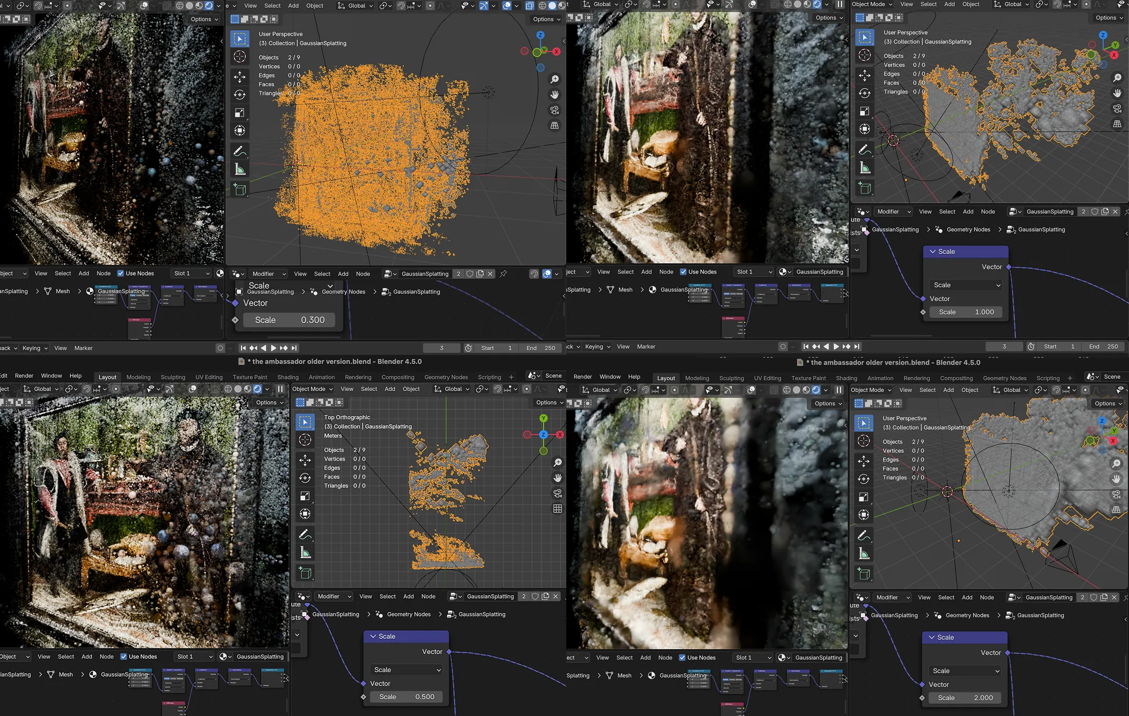 3D scan result exported from Polycam