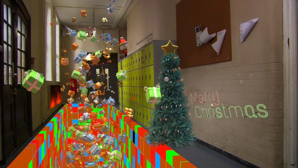 Nuke - Clean up & Compositing Xmas at School